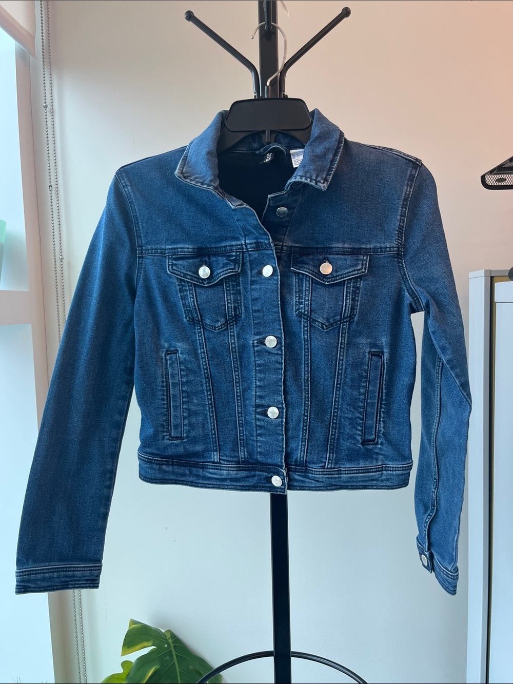 Divided Dark Blue Denim Jacket for Kids